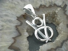 Silber Ketten Anhänger V8 Feingehalt Massiv Silber 925 V8 Motor Dodge Ford Chevy