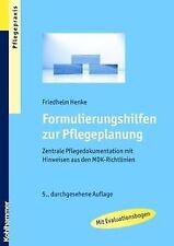 Formulierungshilfen zur Pflegeplanung: Zentrale Pflegedo... | Buch | Zustand gut