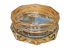 Art Deko Glas-Dose Schatulle Mörser frühen 20 Jh.