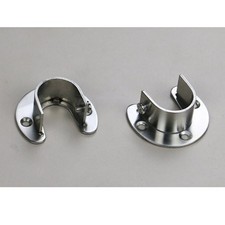  4 PC Kleiderschrank Stange Halterung Für Schrankstange Kleiderstange