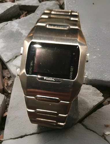 Vintage 1980 quarz fossil - vintage, 1980/90