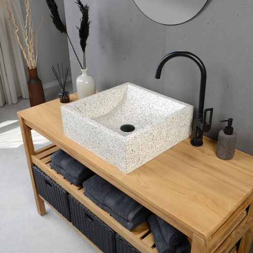 Terrazzo waschbecken thera - terrazzo,