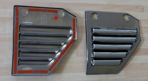 Black chrom seitenabdeckungen - black,