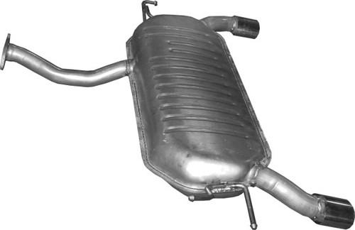 Polmo endschalldämpfer hinten - polmo,