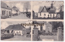AK Postkarte Groß-Ellguth (Ligota Wielka) bei Reichenbach Schlesien (R5)