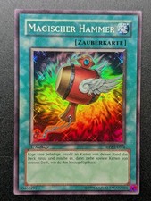 Yu-Gi-Oh! Magischer Hammer DP2-DE024 Super Rare Deutsch 1. Auflage - sehr selten