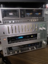 Hifi Turm Fischer in Silber 