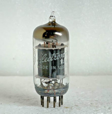 1 Schlauch GE ECC83 12AX7 Hufeisen Getter Langplatten