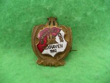 Anstecknadel Gemischter Chor Cuxhaven 1892 Vintage Antik Hutnadel emailliert