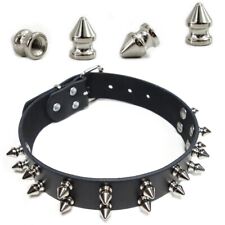 Nietenhalsband Choker Killernieten 12mm mit 18 Nieten 2-reihig Gothic Punk Rock
