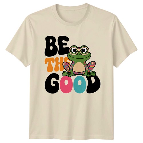 Sei der gute frosch - sei, hippie