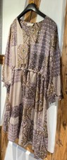 CREAM CRsani Patchwork Dress -