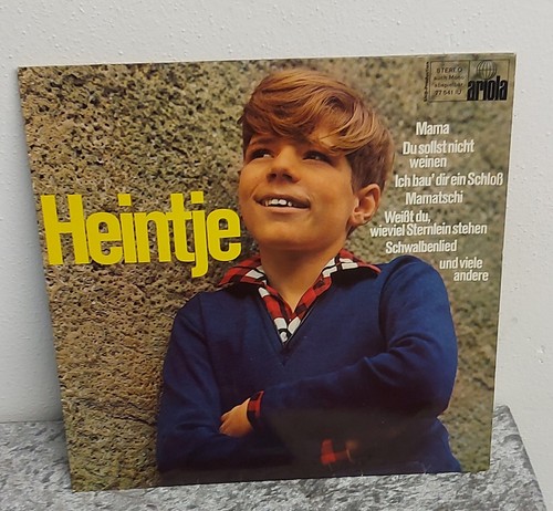 Heintje vinyl - heintje, lp