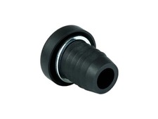 Federal RUBBER BMX Barends Lenkerenden mit Metallring schwarz 22mm