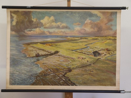 Landgewinnung nordsee küste - landgewinnung,