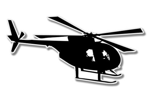 Autoaufkleber hubschrauber - autoaufkleber,