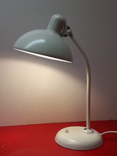 Kaiser Idell Original Schreibtischlampe Bauhaus Model 6556 restauriert Weiß