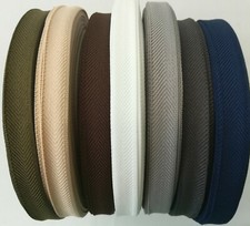 3m Stoßband Hosenschonerband Hosenstoßband 16mm breit Polyester 8 Farben