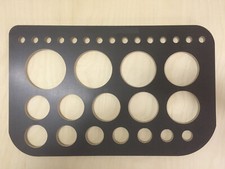 Frässchablone Lochschablone