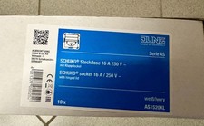 10 Stück Jung AS1520KL weiß