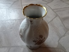 Lindner Vase mit Goldrand