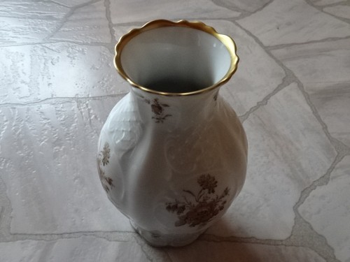 Lindner vase mit goldrand - lindner,