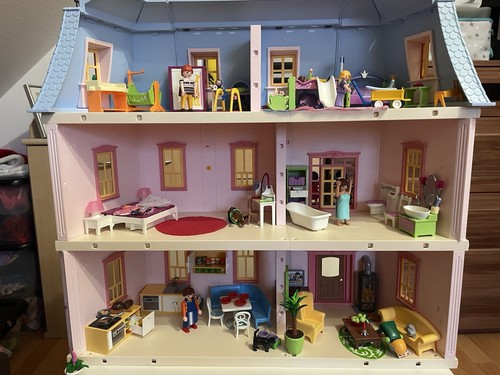 Playmobil 5303 puppenhaus mit - puppenhaus,