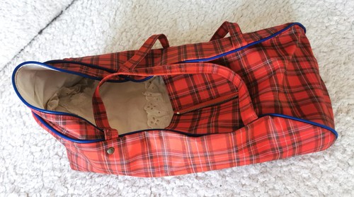 Schicke puppentragetasche 70er - puppentragetasche,