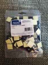 Newlec NKABISOK41BL.100x Kabelbindersockel 4,1 schwarz UV Beständig
