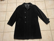 Mantel Cashmere 52 schwarz Herren 