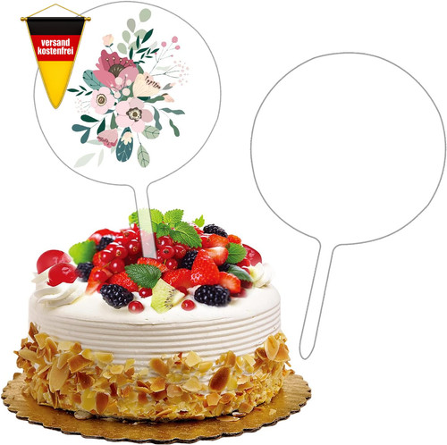 Acryl cake topper hochzeit - cake,