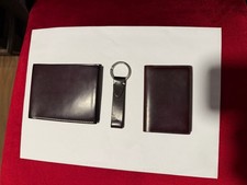 Kreis Ledermanufaktur Wallet 1-1,  Cardcase 1-1  und Keyholder Set Cordovan