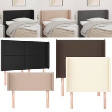 Kopfteil mit Ohren Bettkopfteil Polsterkopfteil Betthaupt für Bett Kunstleder