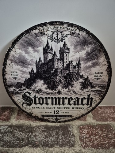 Blechschild stormreach single - blechschild,