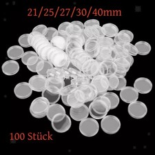 100 Stück Münzkapseln
