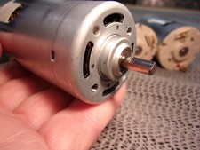 DC Motor / DC Generator 24-230V, kein Wechselstrom, mit oder ohne Ritzel wählbar