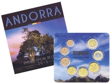 ANDORRA KURSMÜNZENSATZ 2015