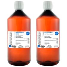 1000 ml Glycerin 99,5% + 1000 ml Propylenglykol 99,5% I HERRLAN-Qualität