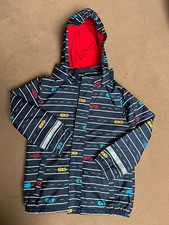 TCM Tchibo Thermo Regenjacke Matschjacke Junge blau neuwertiger Zustand 122/128