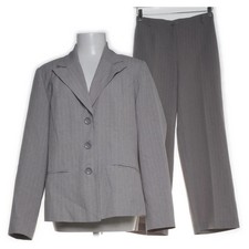 Mia Linea, Anzug, Größe: 42, Polyester/Viskose, Grau #V7N