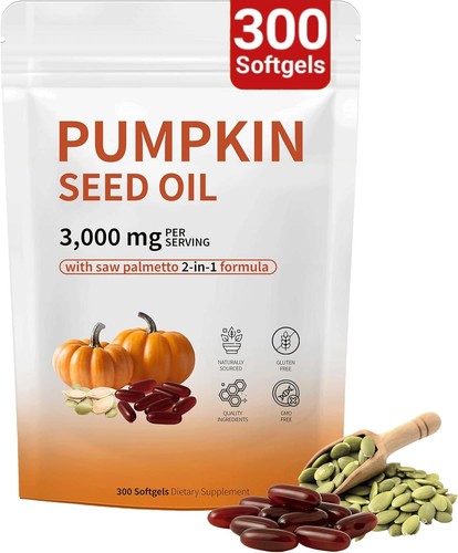 Pumpkin seed oil capsules - capsules, for