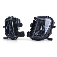 Klarglas Nebelscheinwerfer Schwarz Smoke für VW Golf VI 6 GTI GTD 08-11