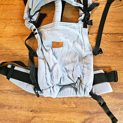 Junior babytrage grau - my,