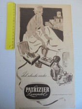 PATRIZIER Lavendel Parfüm Köln - Reklame Anzeige HÖRZU 1956