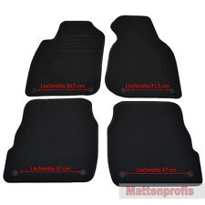 Mattenprofis Velours Fußmatten für Audi A6 4B C5 Limousine ab Bj.1997 - 2000 