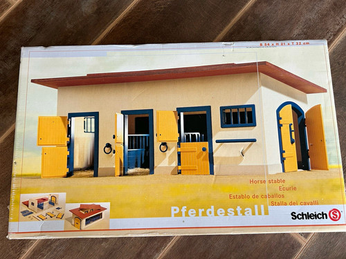 Schleich 40164 pferdestall - schleich,
