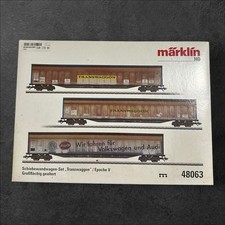 Märklin H0 48063 Schiebewandwagen-Set „Transwaggon“ / Epoche V