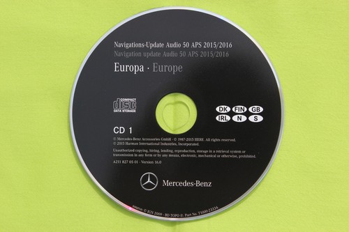 Navigation mercedes benz - cd,