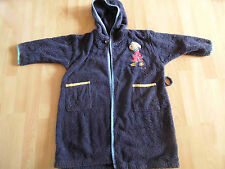 SIGIKID Bademantel Hund dunkelblau Gr. 104 KJ715