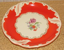 Edler Prunkteller in rot *